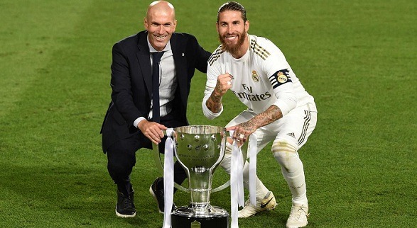 Sergio Ramos has praised the Real boss Zidane!