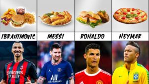 Famous Footballers Favorite Foods